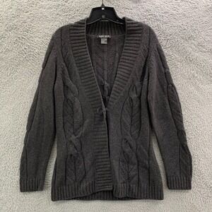 Mariele Waithe Sweater Womens Medium Top Cashmere Gray